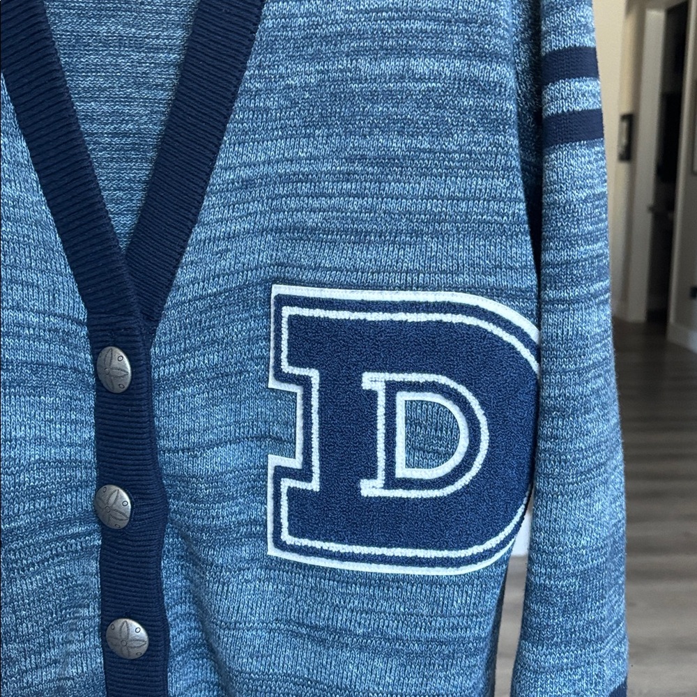 Double D Ranch A-TEAM Sweater with Letter and Number Patches (NWOT) - Picture 3 of 13